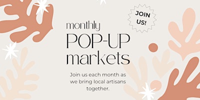 Imagem principal do evento Monthly Pop Up Market
