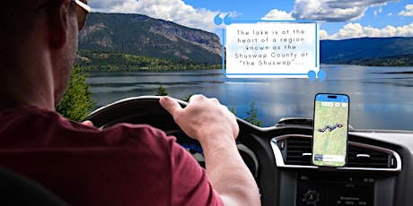 Smartphone Audio Driving Tour between Kamloops & Revelstoke