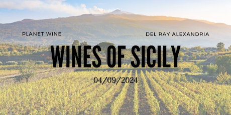 Planet Wine Class - Wines of Sicily primary image