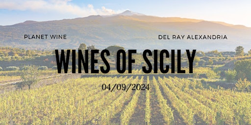 Planet Wine Class - Wines of Sicily primary image