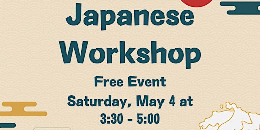 Imagem principal do evento Japanese Workshop