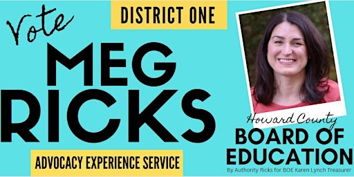 Support Meg Ricks for BOE primary image