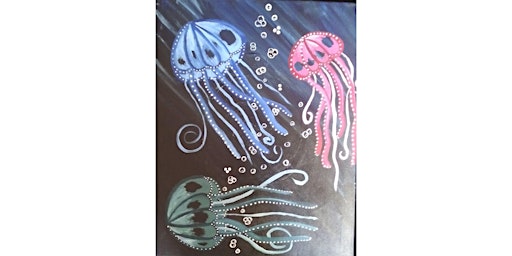 Jammin with the Jellies a fun Painting primary image