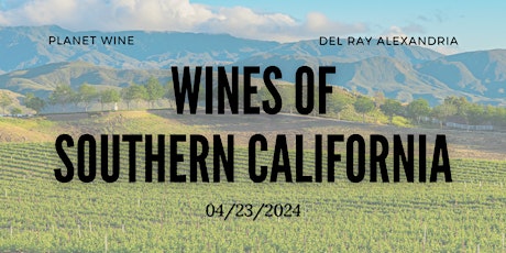 Planet Wine Class - Southern California