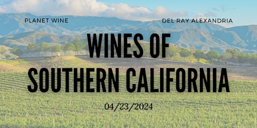 Primaire afbeelding van Planet Wine Class - Southern California