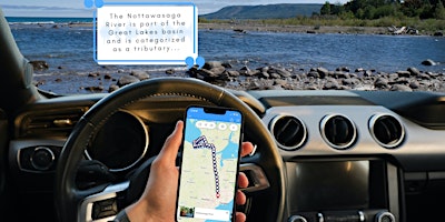 Primaire afbeelding van Smartphone Audio Driving Tour between Toronto & Wasaga Beach