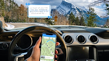 Smartphone Audio Driving Tour between Banff & Calgary