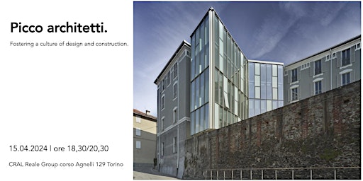 Hauptbild für Picco architetti. Fostering a culture of design and construction.