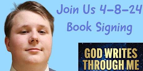 Nathaniel Little’s, God Writes Through Me, Official Book Launch and Signing