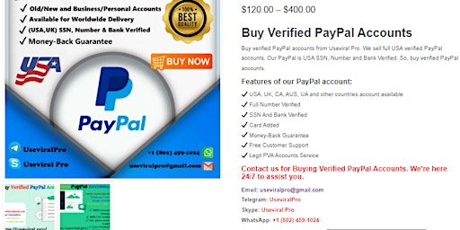Imagem principal do evento 5 Best Site To Buy Verified CashApp Accounts