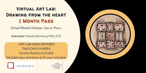Activate Your Creativity in the Virtual Art Lab  - Drawing from the Heart primary image