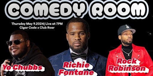 Immagine principale di The Comedy Room: Live at The Cigar Code| Richie Fontane 