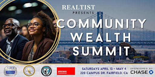 Imagen principal de The Realtist, Community Wealth Summit, Powered by Chase