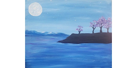 Sip and Paint: This Serene Peaceful Ocean