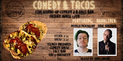 Hauptbild für Dinner & a Comedy Show at The Titusville Mill with Headliner: Dave Sheehan!