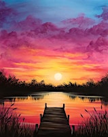 Dock at Sunset, a PAINT & SIP EVENT with Lisa primary image