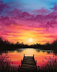 Dock at Sunset, a PAINT & SIP EVENT with Lisa