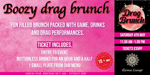 Imagem principal do evento DRAG BRUNCH - KARMA LOUNGE