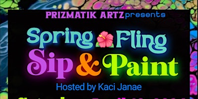 Imagem principal do evento Paint and Sip with Kaci