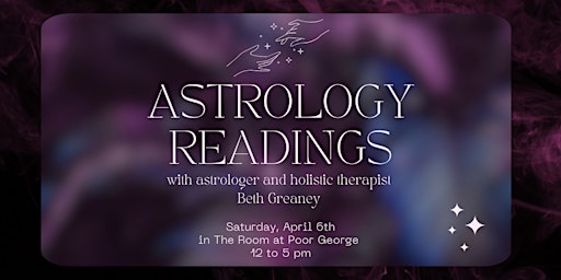 Imagem principal do evento Astrology Readings with Beth