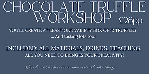 Image principale de Chocolate Truffle Making Workshop