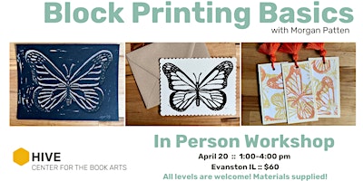 Block Printing Basics 1 with Morgan Patten primary image