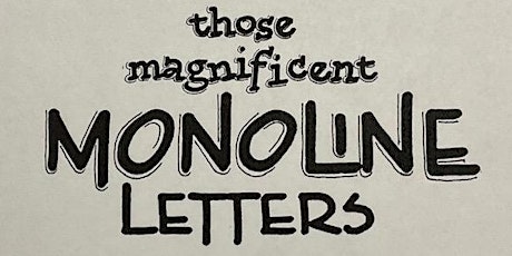 Those Magnificent Monoline Letters Mini Mac