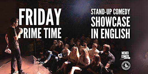 Imagem principal de Stand Up Comedy Showcase in English - Friday Prime Time • Vienna