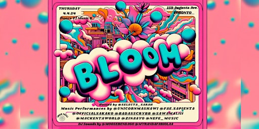 BLOOM - a celebration of music in Toronto! primary image