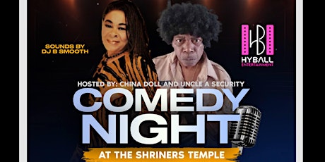 Hyball Entertainment Present Comedy Night At The Murat Shriners Temple