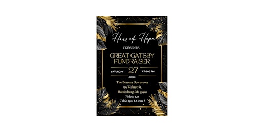 Imagen principal de Hair of Hope/ Great Gatsby Fundraiser Gala