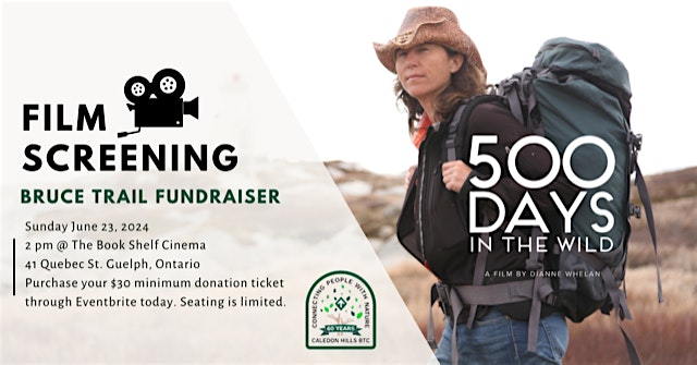 500 Days in the Wild - Film Screening supporting the BTC