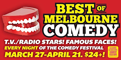 Imagem principal do evento Best of Melbourne Comedy: Best of the Festival