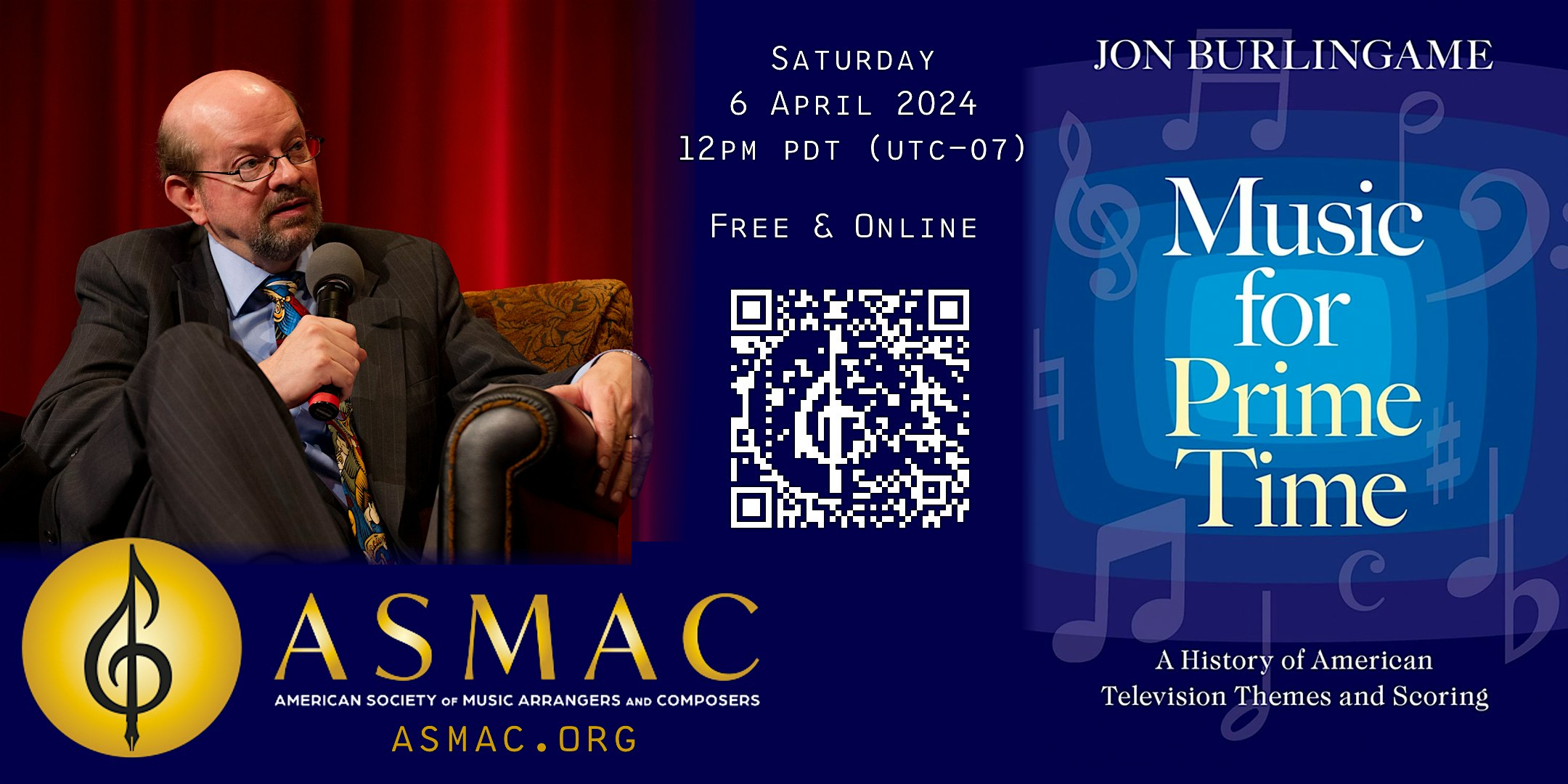 ASMAC presents Jon Burlingame on Music for Prime Time