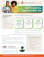 Youth Mental Health First Aid Training