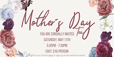 Image principale de Mother's Day Tea