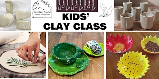 Imagem principal do evento Summer CLAY CLASS for KIDS: 8  wk session. Ages 5.5-14.