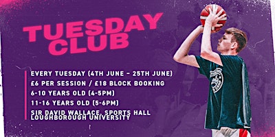 Loughborough Colts Basketball (4th June - 25th June) primary image