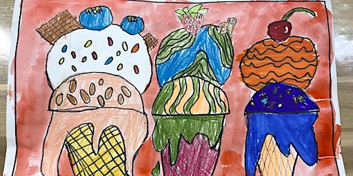 SPRING BREAK  Art Lessons & Teacher - Drawing, Painting  & Clay - Age 5+ primary image