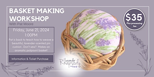 Imagem principal de Basket Weaving Workshop