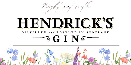 Hendrick's Gin Dinner