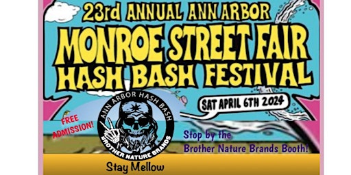 Imagem principal do evento ANN ARBOR HASH BASH MONROE STREET FAIR 2024
