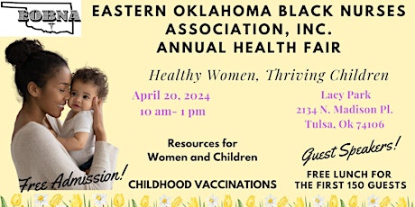 Healthy Women, Thriving Children Health Fair by the EOBNA