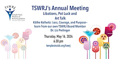 TSWRJ Annual Meeting May 16, 2024, 6:30 pm primary image