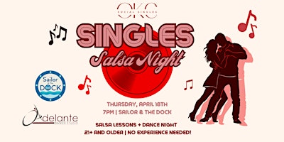 Singles Salsa Lessons + Dance Night primary image