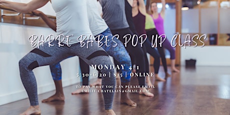 Barre Babes Pop Up Class