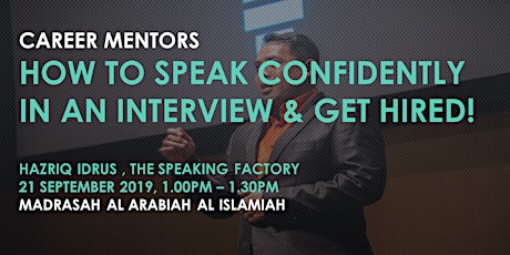 How to Speak Confidently and Get Hired ! primary image