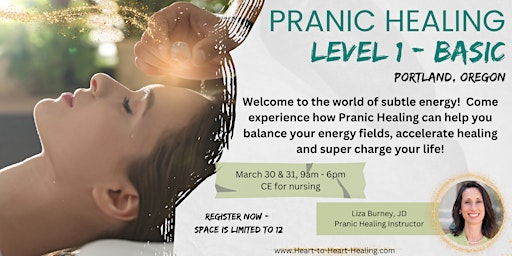 Imagen principal de Pranic Healing Level 1 - in person workshop