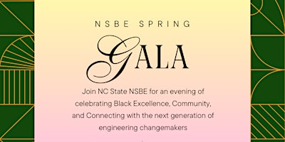 Imagem principal do evento NCSU NSBE Spring Gala