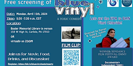 Blue Vinyl Watch Party